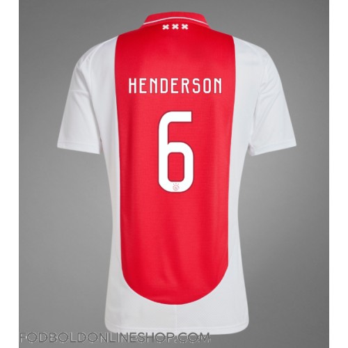 Ajax Jordan Henderson #6 Hjemmebanetrøje 2024-25 Kortærmet